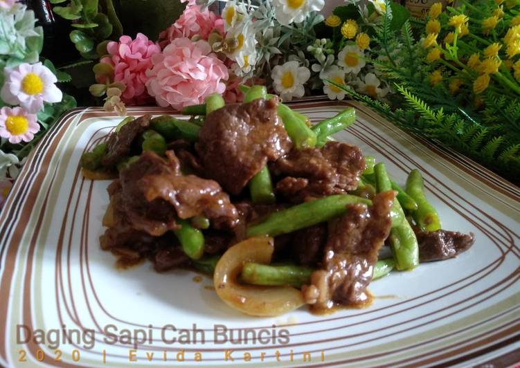 Daging Sapi Cah Buncis