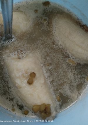 Foto resep Kolak kacang hijau & pisang