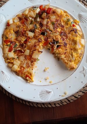 Una foto de Tortilla campera