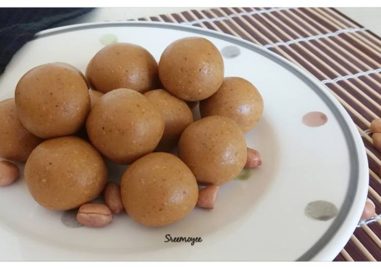 Recipe of Perfect Peanuts laddu