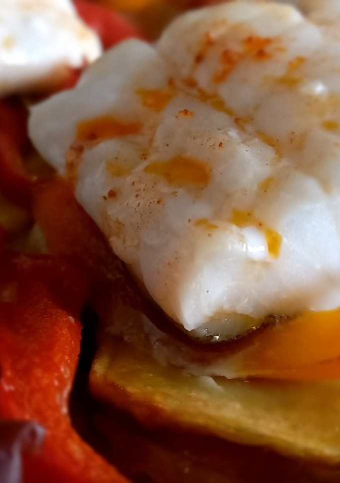 Una foto de Bacalao estilo "casi" Braga