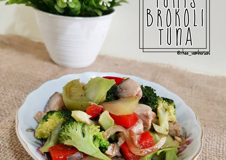 Resep Tumis Brokoli Tuna Anti Gagal