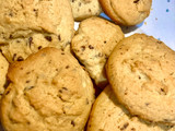 Galletas de mantequilla con chips de chocolate (con avena)
