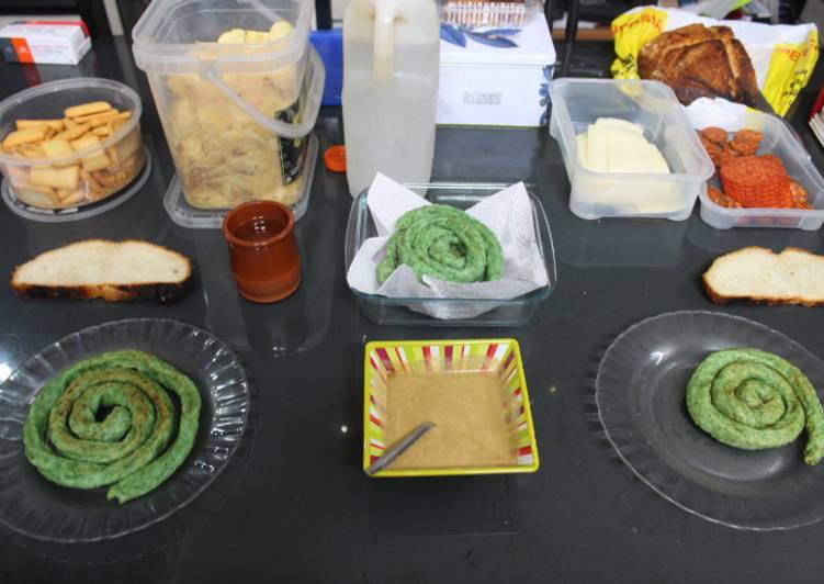 Churros de brócoli