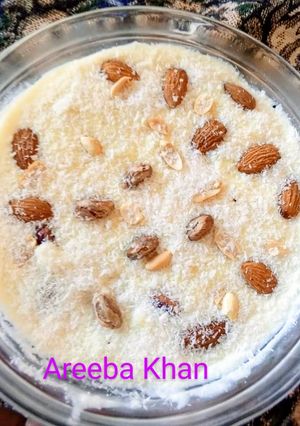 A picture of Homemade Maida Kheer.