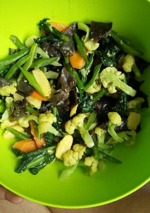 Foto resep Capcay sayur simple