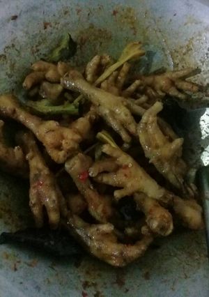 Foto resep Ceker pedas