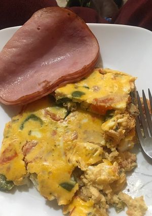A picture of Eggs frittata.