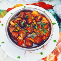 A picture of Winter special healthy masaledar Kathiyawadi undhiyu.