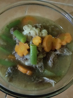 Foto resep Asem-asem daging sapi wortel buncis