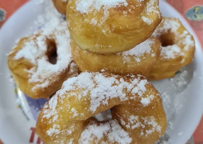 Cara Memasak Resep Donat gula-gula