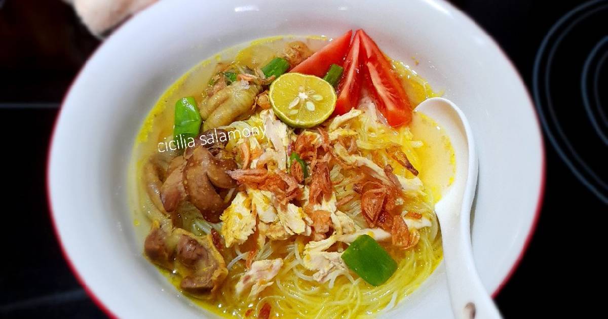 Resep Soto Ayam Bening Bogor Oleh Cicilia Yustina Salamony - Cookpad