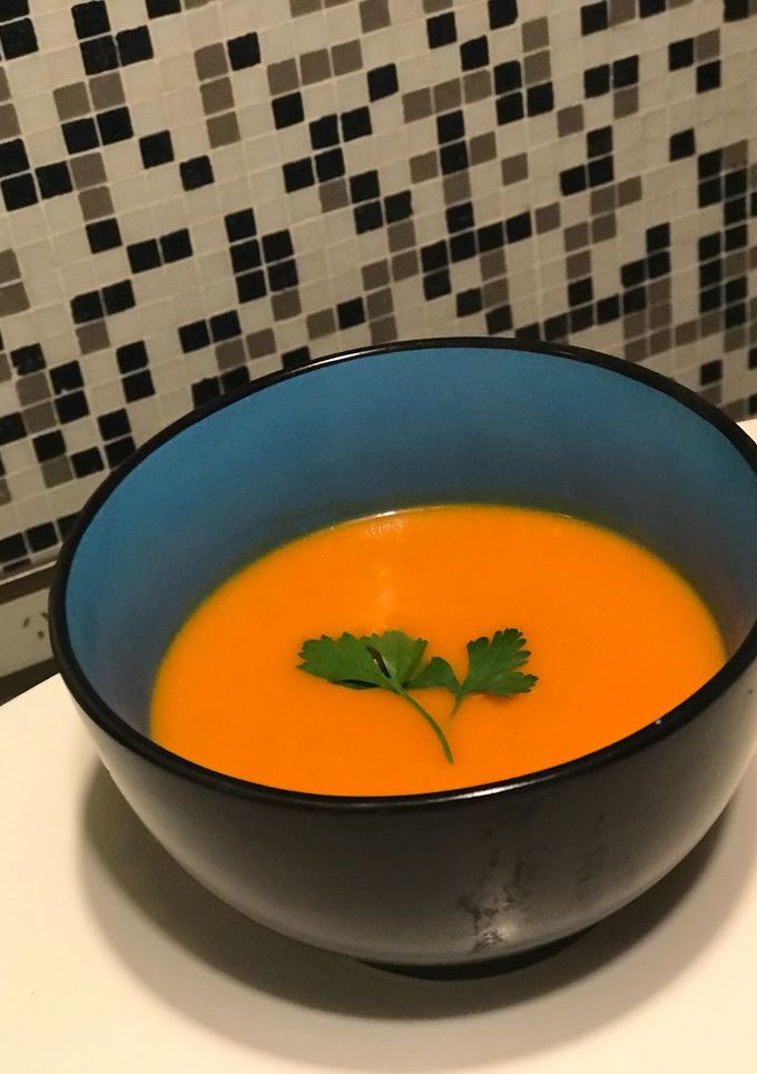 Una foto de Sopa de calabaza 🎃✨
