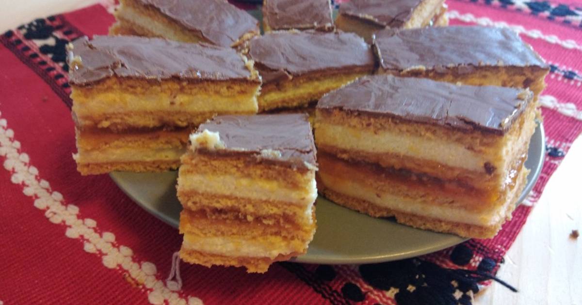 Pillekönnyű grízes túrós kevert süti Egyszerű Gyors Receptek Hungarian Desserts, Hungarian