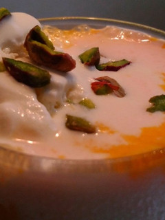 A picture of Dj's Mango Smoothie.