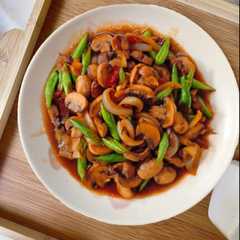 Tumis Jamur kancing Saus tiram-レシピのメイン写真