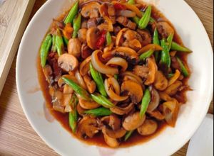 Foto resep Tumis Jamur kancing Saus tiram