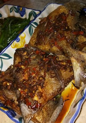 Foto resep Ikan Bawal masak asin