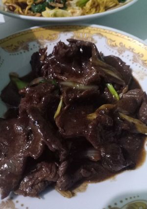 Foto resep Sapi lada hitam simple