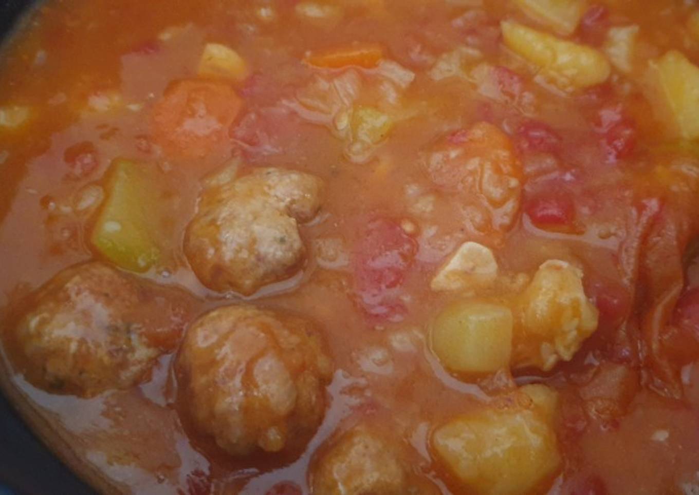 Albóndigas en salsa