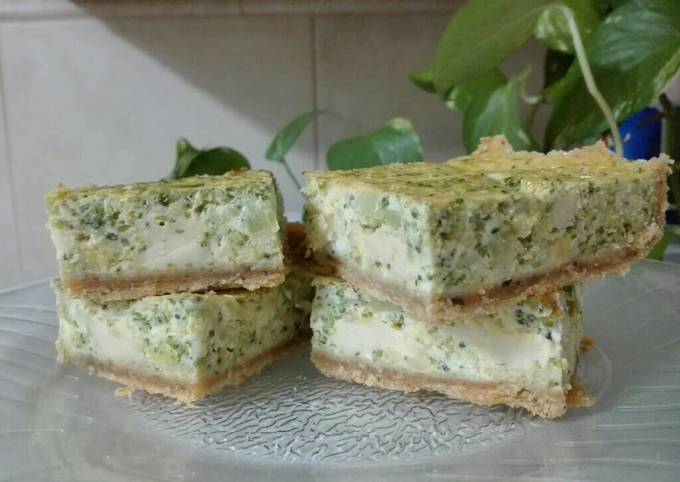 Foto principal de Tarta de brócoli y quesos