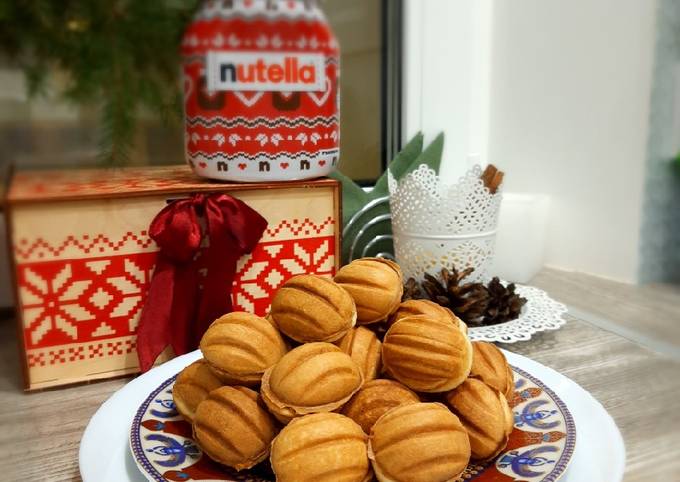 Орешки со сгущенкой - рецепт с фото пошагово