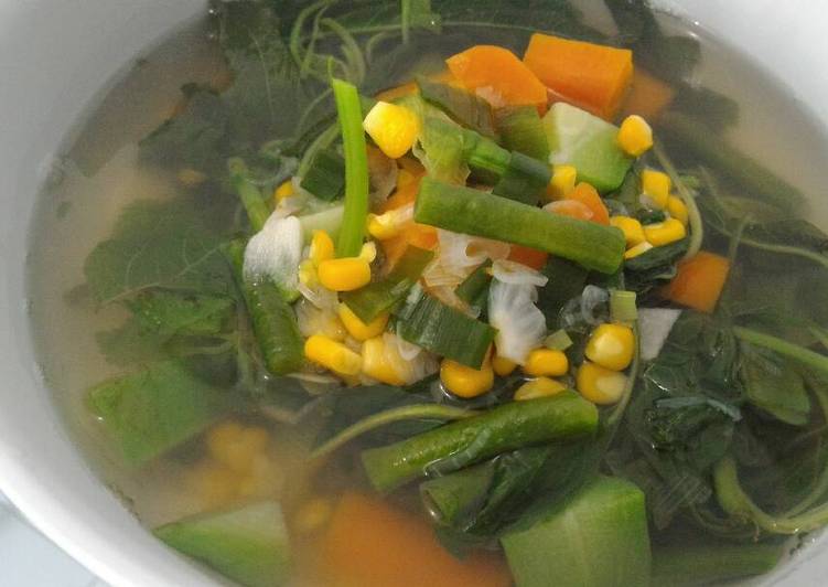 Proses Membuat Sayur Bening Bayam, Enak