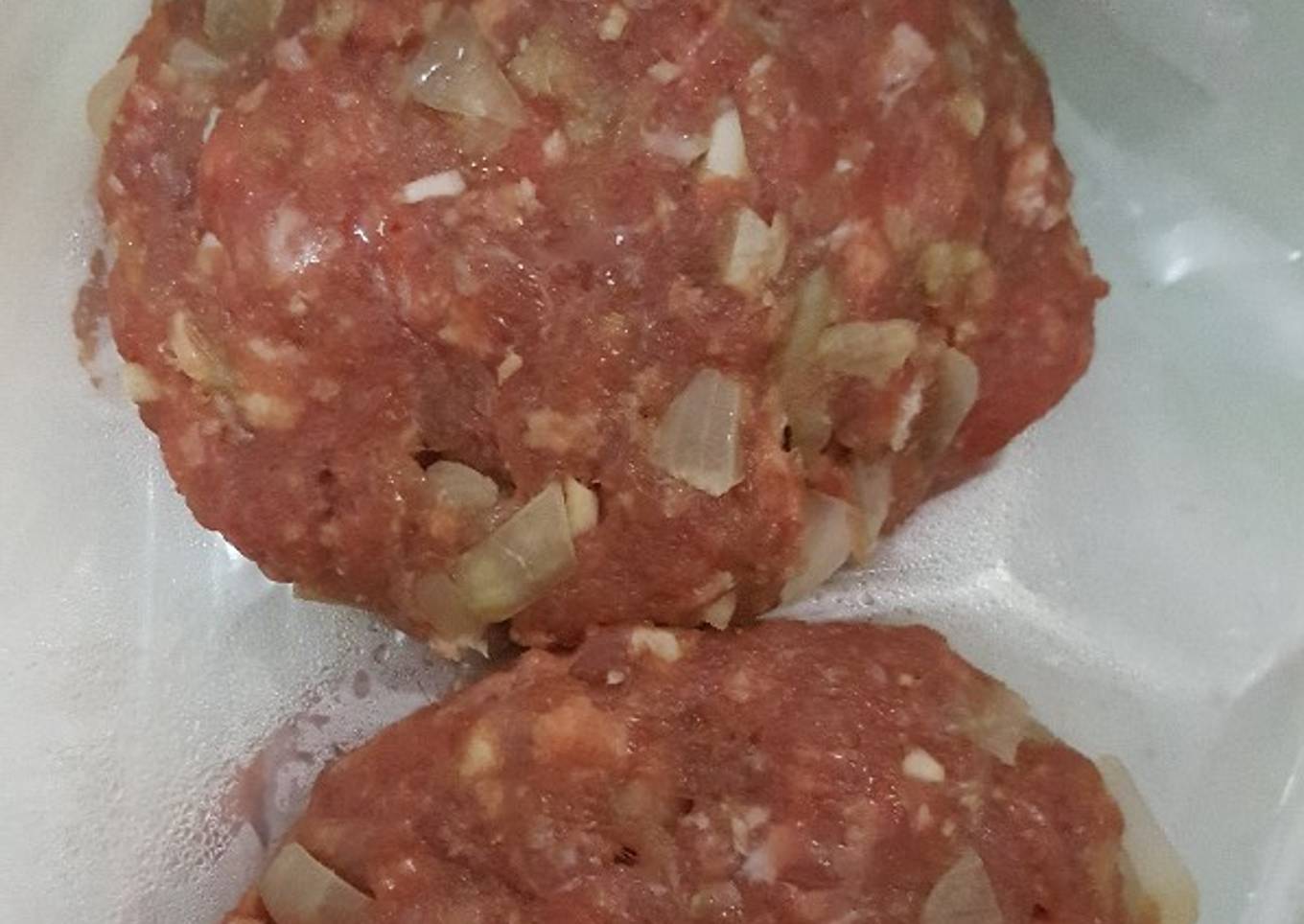 Beef hamburg