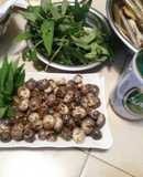 Ốc bông rang muối
