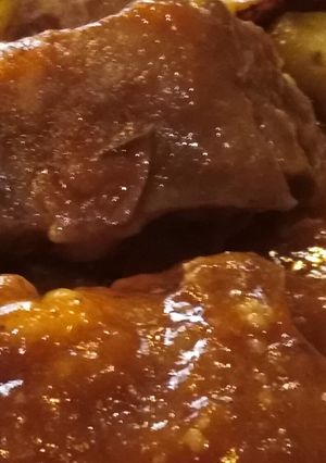Una foto de Estofado de patatas con costillitas