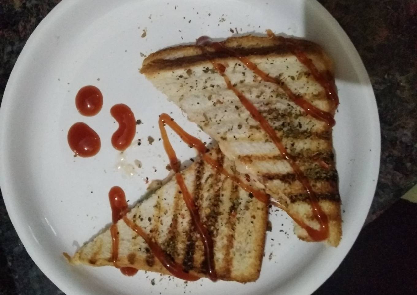 Cheese Bread Sandwich