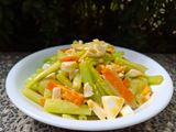 超市料理-鹹蛋炒芹菜