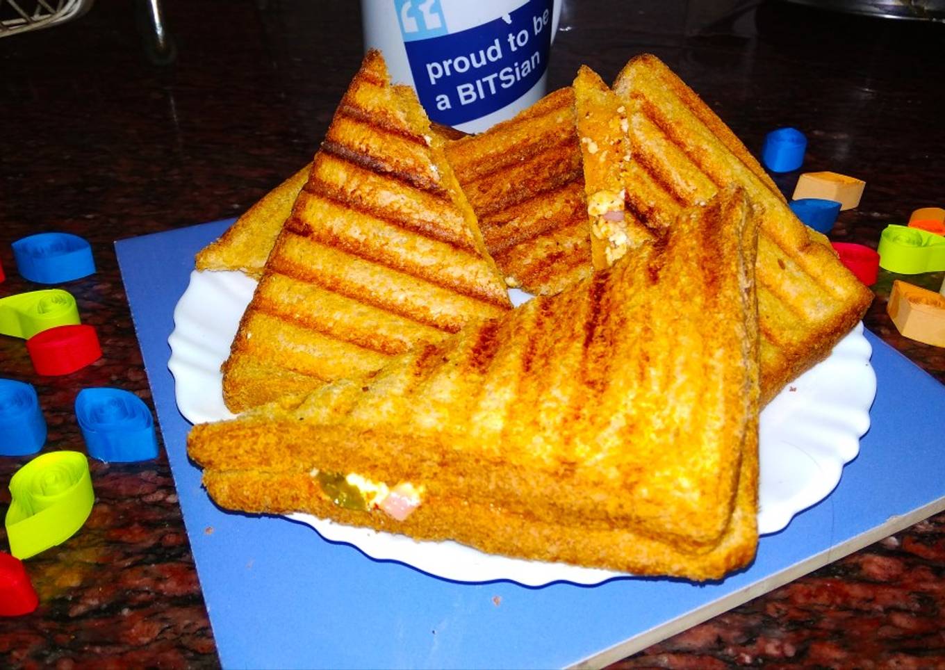 Grilled cheese sandwich