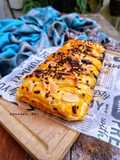 Strudel Pisang Coklat Almond