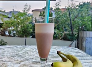 Foto di Frappè alla banana e cacao
