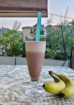 Foto di Frappè alla banana e cacao