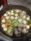 Sup Bakso Ayam Udang Sayur Guampaang dan Memberi Keceriaan
