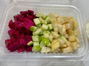Gambar salad apple hijau