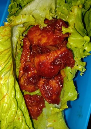 Foto resep Ayam pedas korea modif recook dari @mayfitkitchen (diet) simple