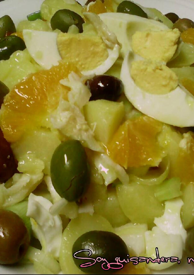 Una foto de Ensalada Malagueña
