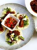 Sweet and Spicy Wagyu Short Rib Tacos
