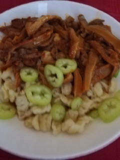 Laskagomba pörkölt recept fotója