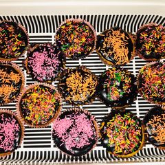 A picture of Chocolate cupcake.