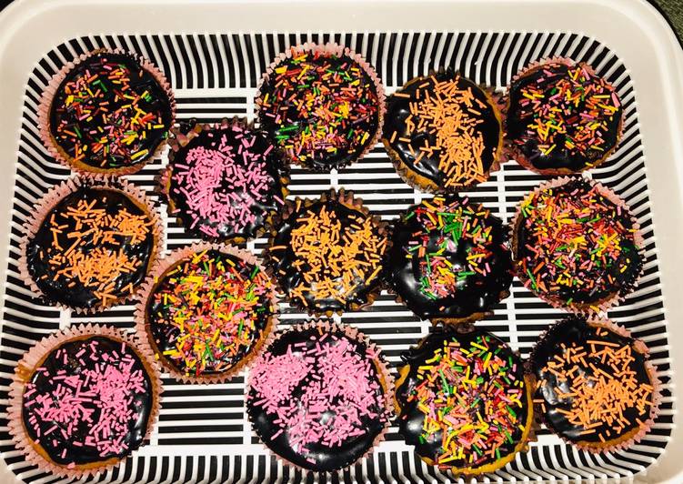 Steps to Prepare Yummy Chocolate cupcake