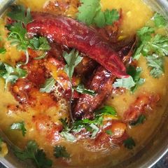 A picture of Hydrabadi khatti Dal.