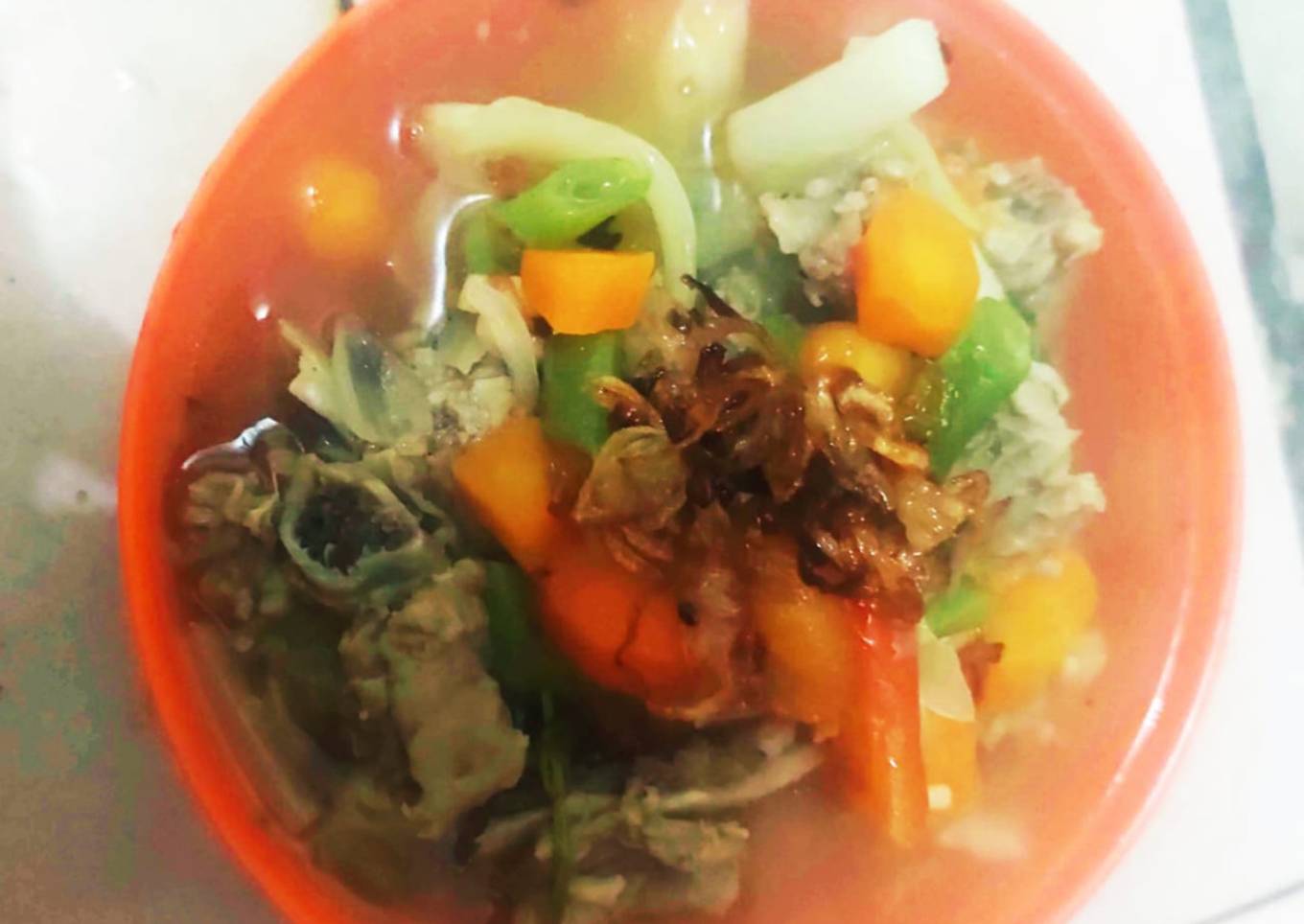 Sop iga sapi jawa