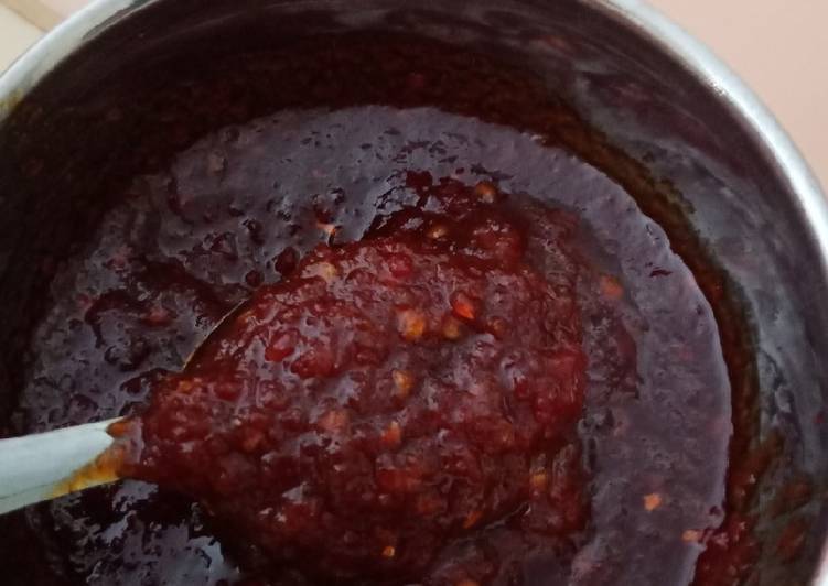 Resep Sambal asam manis, Bikin Ngiler