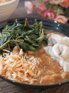 Foto resep Mie Kangkung / lomie