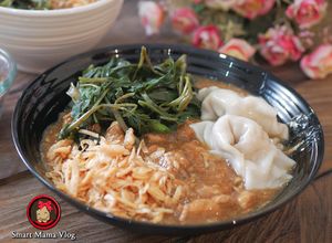 Foto resep Mie Kangkung / lomie