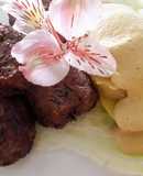 Solomillo con Ocopa en Salsa de Rocoto a lo Carmelita